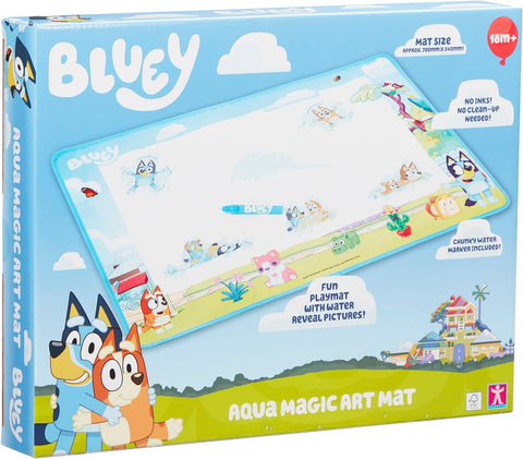 BLUEY AQUAMAGIC ART MAT, condition new but damaged box