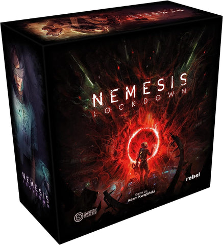 Awaken Realms, Nemesis, Lockdown, Board Game, New but open scruffy box
