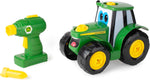 John Deere Build A Johnny Tractor, 16 Pcs Tractor Toy, Used- very good, no original packaging