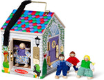 Melissa & Doug Doorbell House Wooden Toy,Used- very good, has some small knocks & dents, doesn't affect use