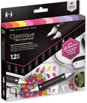 Spectrum Noir Classique Alcohol Markers Floral, Pack of 12, condition new, open, scruffy box
