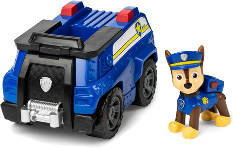 Paw Patrol, Chase’s Patrol Cruiser, condition: used good , open box