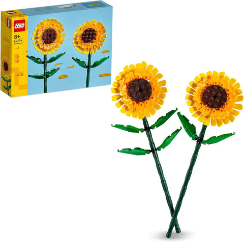 LEGO Botanicals Sunflowers Set 40524, New but open, damaged box