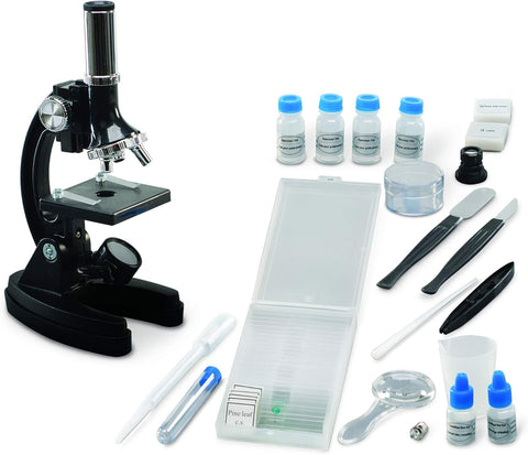 Learning Resources GeoSafari MicroPro Microscope Set, New but open, scruffy packaging, tested