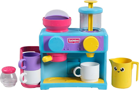 Toomies Bath Barista Pretend Cafe Baby Bath Toy, New but scruffy packaging