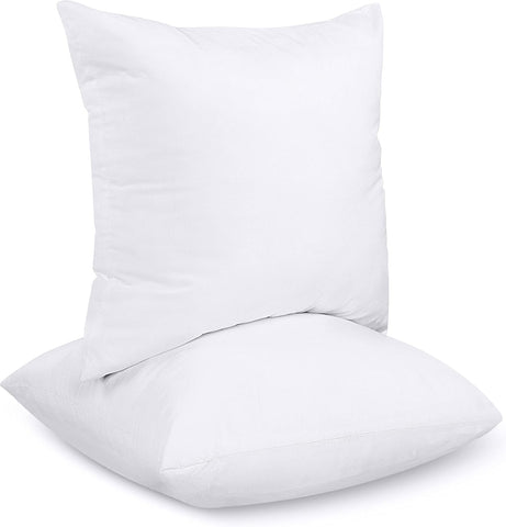 Utopia Bedding Cushion Inner Pads (Pack of 2), White, condition new, no original packaging