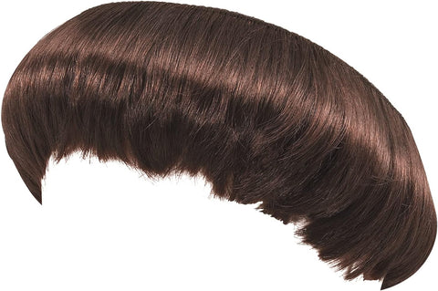 Bristol Novelty BW640 Short Hair and Monk Wig, Brown, One Size, New but scruffy packaging
