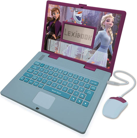 LEXIBOOK, Frozen Bilingual Laptop Spanish/English, Used- good, no original box