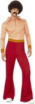 Smiffys Authentic 70s Guy Costume, Adults size L, condition new, scruffy packaging