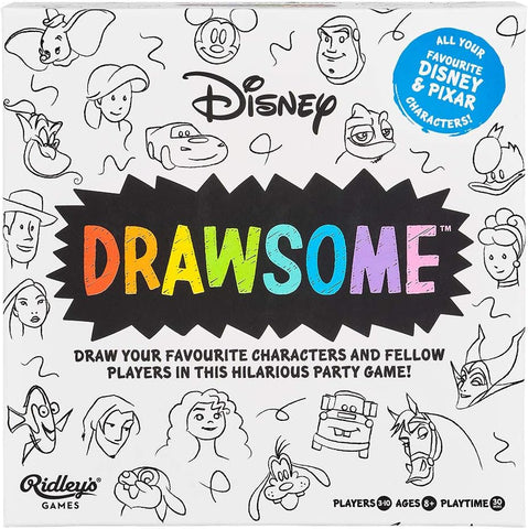 Drawsome Disney Edition , like new , drawing cards curved ( ref tt137)