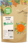 Wholefood Earth Red Split Lentils 2 kg, best before 19/12/24