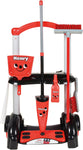 Casdon Henry & Hetty Toys - Henry Cleaning Trolley Red- used good, some minor scuffs, missing duster