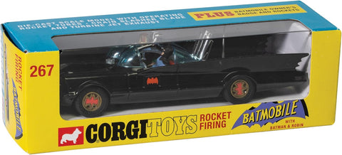 Corgi Diecast Model Cars Batmobile, New but open, scruffy box