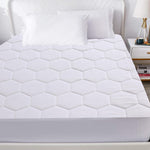 HIGH LIVING Quilted Mattress Protector, Hypoallergenic Extra Deep Fitted Mattress Cover 30 cm (137cmx190cm) Double