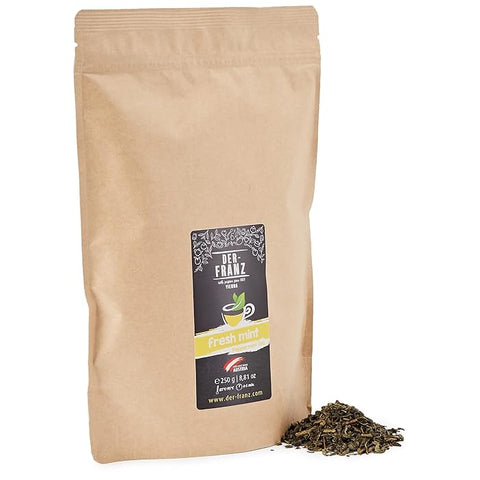 Der-Franz Peppermint Tea „Fresh Mint“ in whole leaves, 250 g- best before 29/12/24-(ref T11-1)