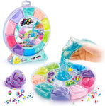 So Slime Sensations ASMR Wheel, New but missing 1 slime, open, damaged packaging
