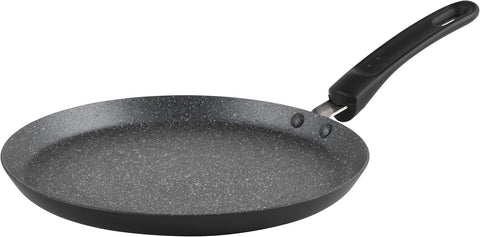 Russell Hobbs Metallic Marble Pancake Pan - 25cm - used acceptable, dirt marks, not round, no original packaging