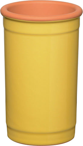 Premier Housewares Wine Cooler, Yellow, condition new, small chip on bottom