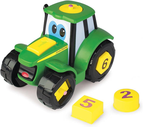 John Deere Kids' Toy Vehicle Playsets,  refurbished , rectangle doesnt pop out (ref tt152)