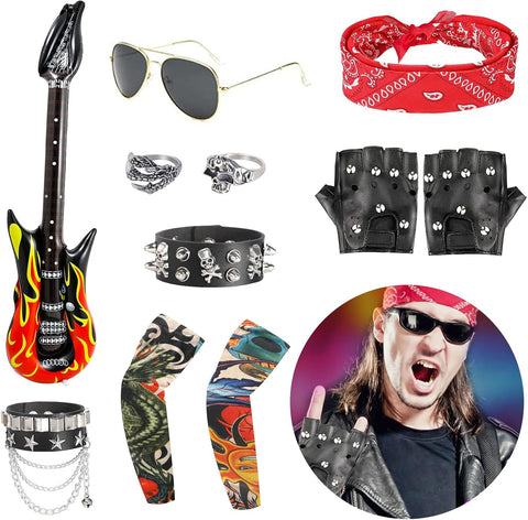 FASBET 11Pcs Rock Star Heavy Metal Set, New, scruffy box
