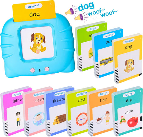 Talking Flash Cards Early Educational Toy, New but open, scruffy box, tested