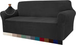 Granbest High Stretch Sofa Covers 3 Seater Black- new but open/scruffy packaging