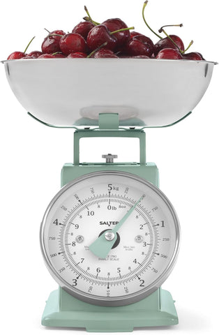 Salter Timeless Mechanical Kitchen Scale – 5 kg Capacity, New but open scruffy box