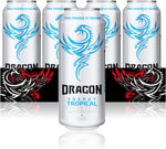 Dragon Energy Tropical Energy Drink 11 x 500ml Cans, 11 cans only, best before 4/27, no box