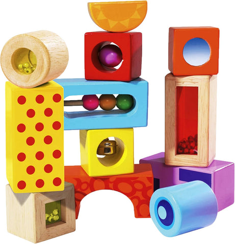 Eichhorn Sound Building Blocks (Multi-Colour) New but open scruffy box, sealed inside originally