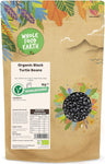 Wholefood Earth Organic Black Turtle Beans 1kg- best before 10/24