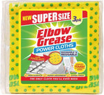 Elbow Grease Power Cloths 3 Pack Extra Thick With Scrub Dots