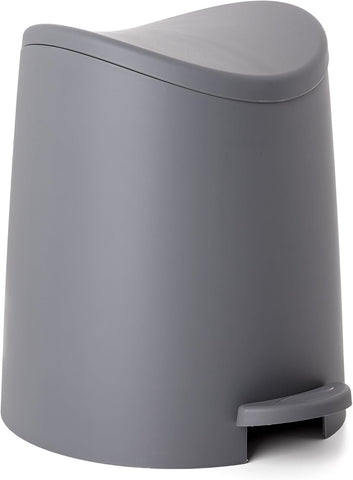 TATAY Bathroom Bin with Standard Pedal 3L , 19 x 21,8 x 22,1 cm – Grey New but few marks around -does not affect use