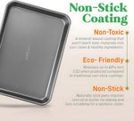 Nonstick Cookie Sheet Baking Pan, used- very good, ONLY 1 tray, some watermarks and a few very slight scratches, no original packaging
