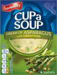 Batchelors Cup a Soup, Cream Of Asparagus Sachets, 117 g, best before 12/25, dented box