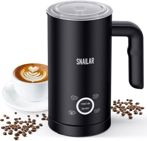 SNAILAR Milk Frother 4-in-1, 300ml, condition used- very good, open, scruffy box