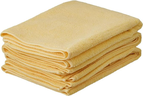 BASICS ULTRA-THICK MICROFIBRE CLEANING CLOTHS (PACK OF 3)