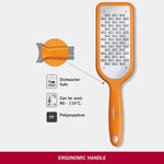 Victorinox Kitchen Utensils, Grater, Extra Sharp, Robust Plastic Handle, Orange- new but open/scruffy box