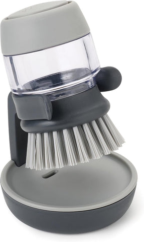 Joseph Joseph Soap Dispensing Washing Up Brush, Grey, condition new, no original packaging