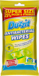 Duzzit Antibacterial Wipes, 1 Pack Of 50 wipes