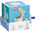 Peter Rabbit Jack in the Box, 14.5x14.5x15.5 cm, New but small dents inside of box
