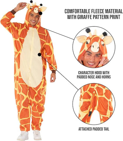 Morph Giraffe Costume Adult size XL, New, no original packaging