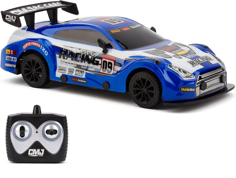 CMJ RC Cars Road Rebel Blue Bolt, New but open, slightly scruffy box, tested