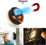Hongtellor Camping Light, USB Rechargeable LED Tent Light with Magnetic- new but scruffy box, handle on back broken, tested