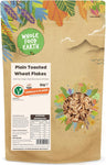 Wholefood Earth Plain Toasted Wheat Flakes 2 kg, best before 01/06/24