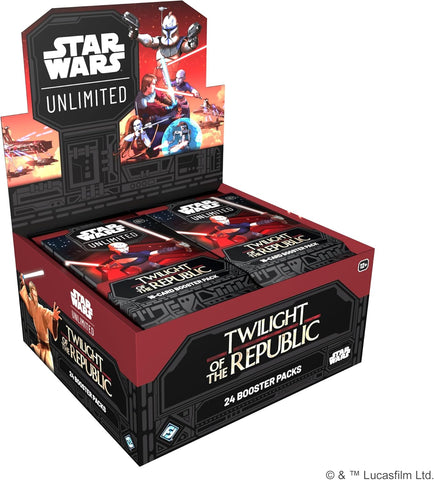 Star Wars Unlimited TCG: Twilight of the Republic - Booster Box (24 Packs)