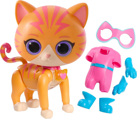 Just Play SuperKitties Cat-Tastic Transforming Ginny, New, tested, slightly scruffy box