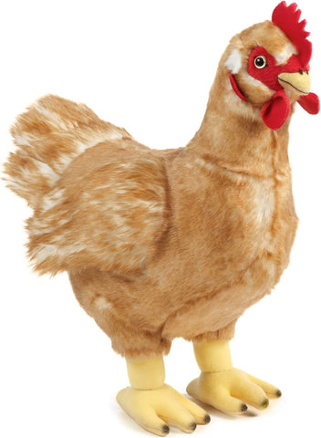 Living Nature Large Hen Plush, New, scruffy packaging