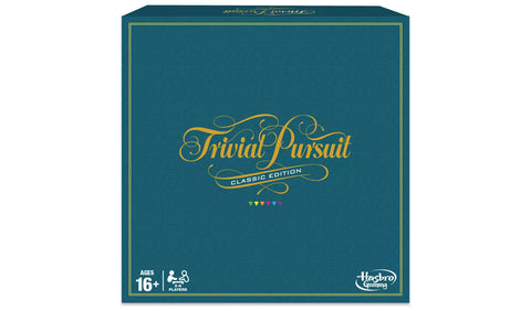 Trivial Pursuit Game: Classic Edition from Hasbro, Used good open scruffy box