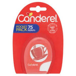 Canderel Pocket Pack 75 Tablets 6.38g - Best Before 07/25, dented pack (REF G558, T19-2)