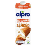 Alpro Almond No Sugar Long Life Dairy Free Drink 1L- best before 02/09/24